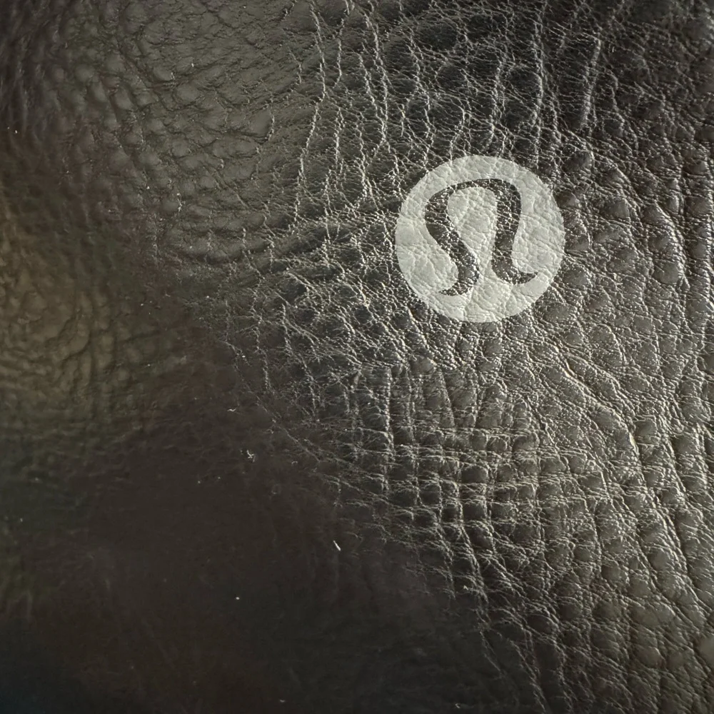 Vintage lululemon Black Duffel Bag Smooth Leather - Picture 10 of 16